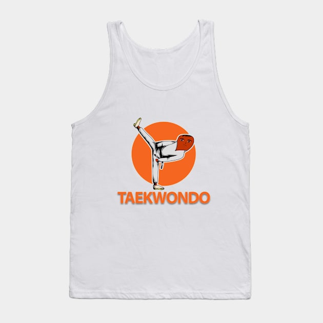 taekwondo sausage man Tank Top by perfunctory